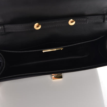 Miu Miu Velluto Matelasse Ayers Crystal Embellished Shoulder Bag Nero Black Rosso 5 of 6