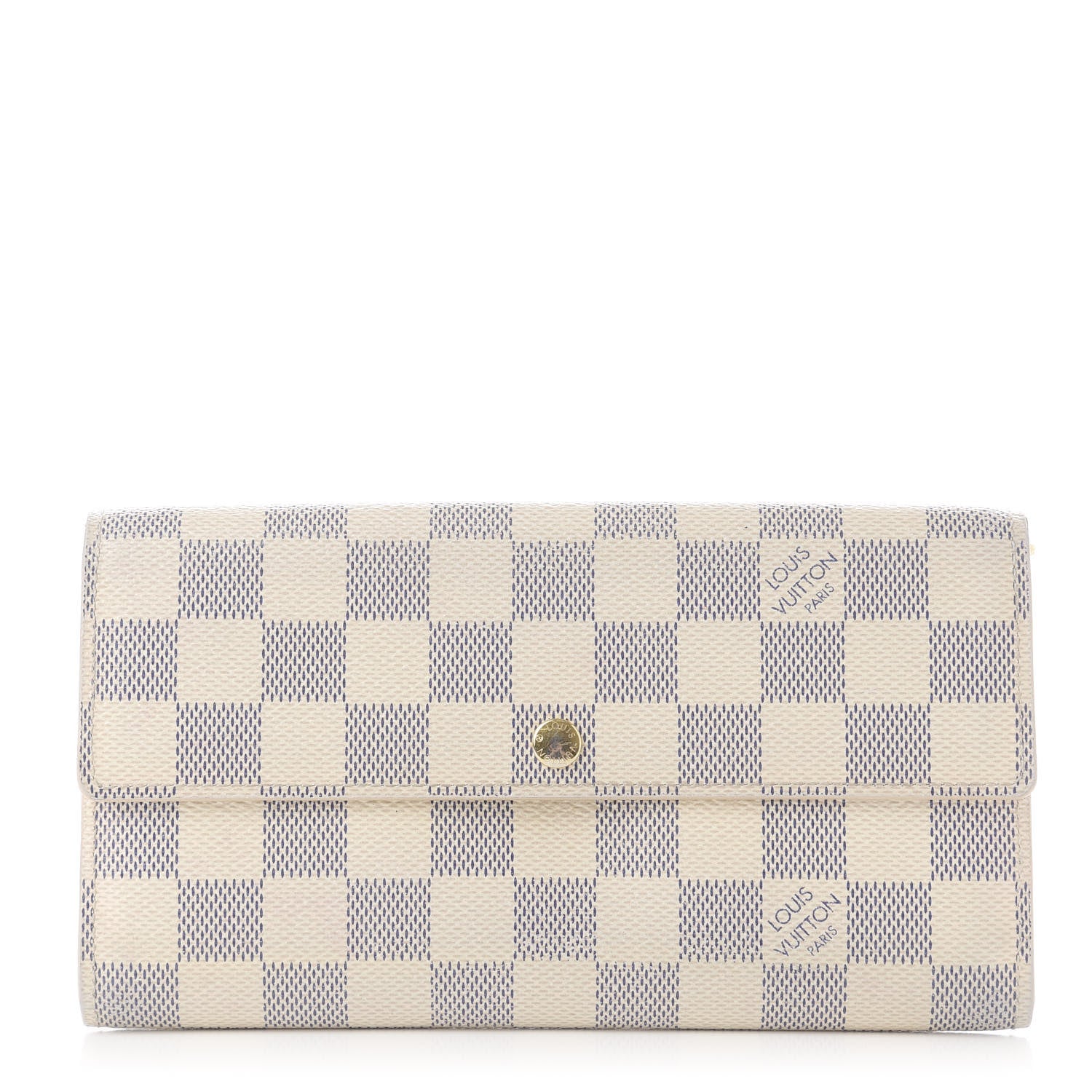 Louis Vuitton Damier Azur Sarah Wallet 1 of 11