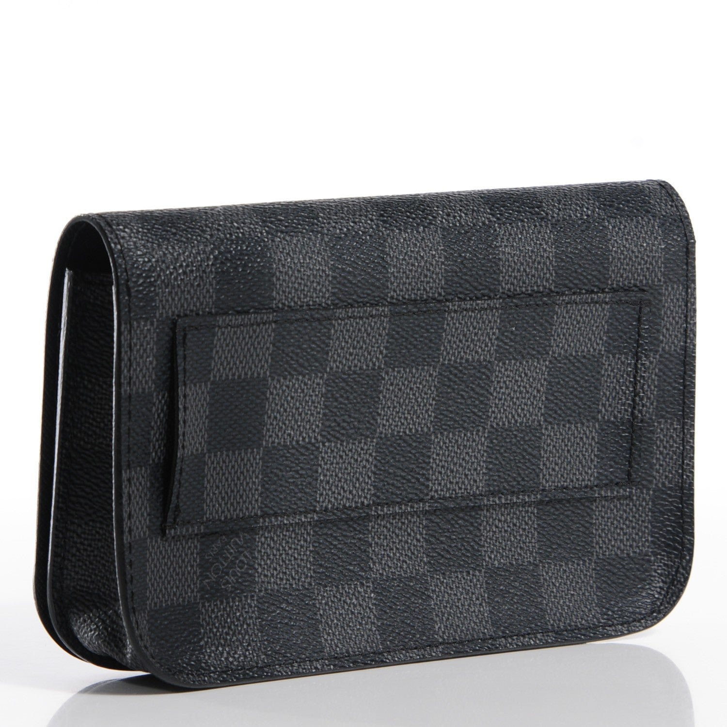Louis Vuitton Damier Graphite Pouch Belt 90 36 3 of 11