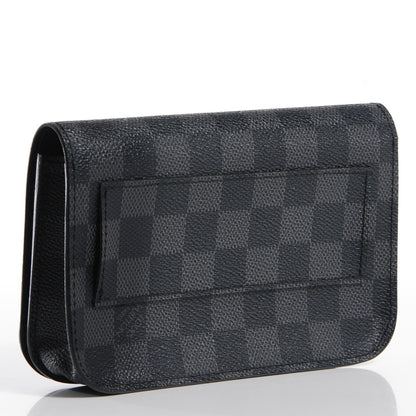 Louis Vuitton Damier Graphite Pouch Belt 90 36 3 of 11