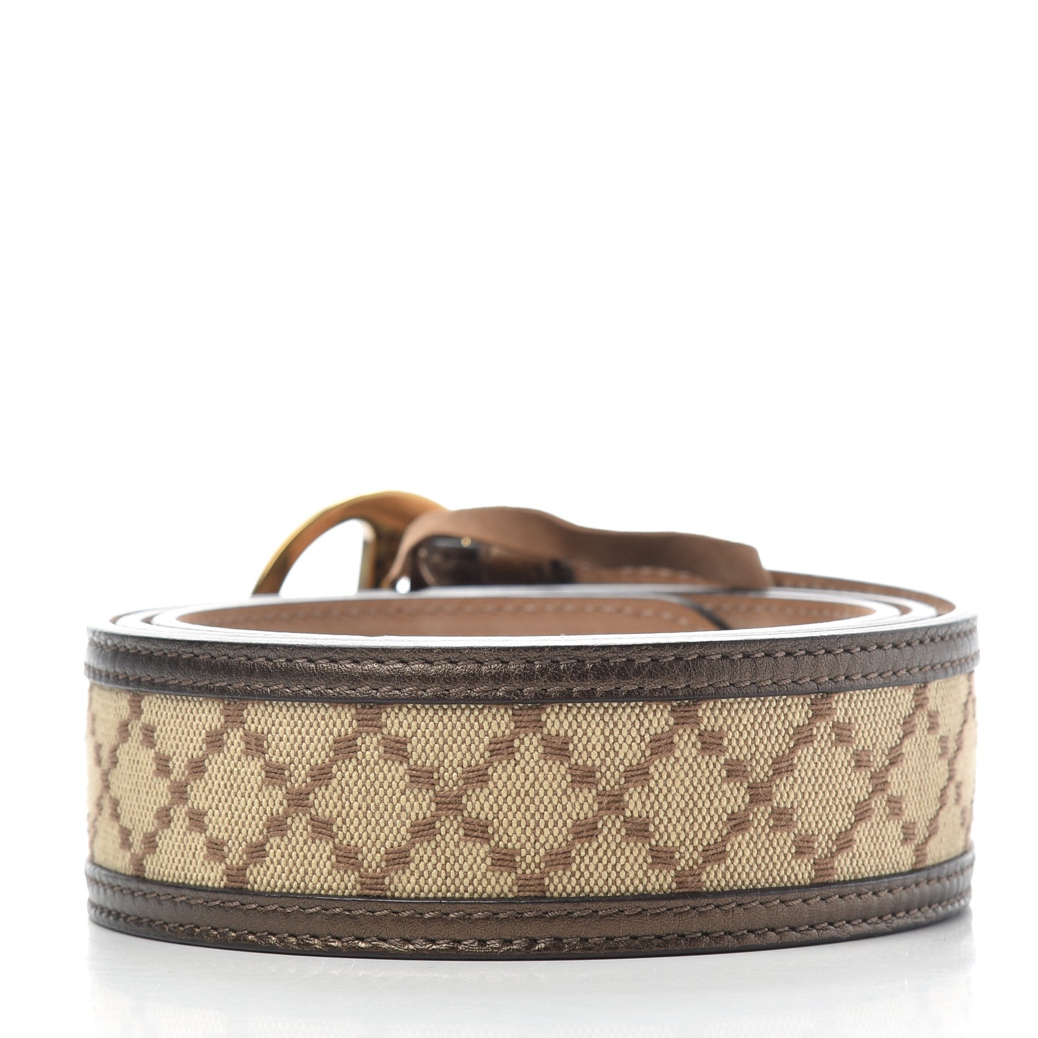 Gucci Diamante 1973 Belt 95 38 Brown 2 of 6