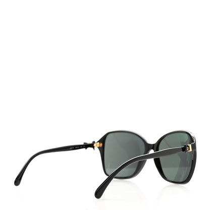 Chanel CC Bow Sunglasses 5205 Black 4 of 7
