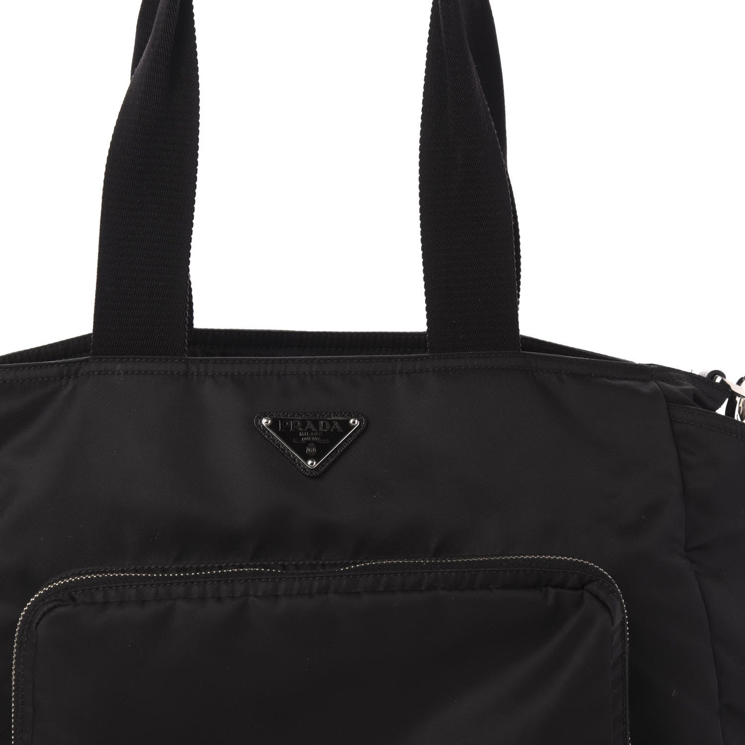 Prada Tessuto Nylon Vela Diaper Bag Black 12 of 12