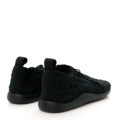 Bottega Veneta Intrecciato Woven Womens Sneakers 42 Black 5 of 8