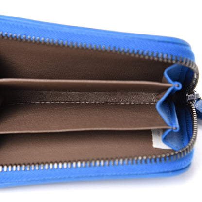 Bottega Veneta Nappa Intrecciato Zip Around Coin Purse Bleuette 4 of 7