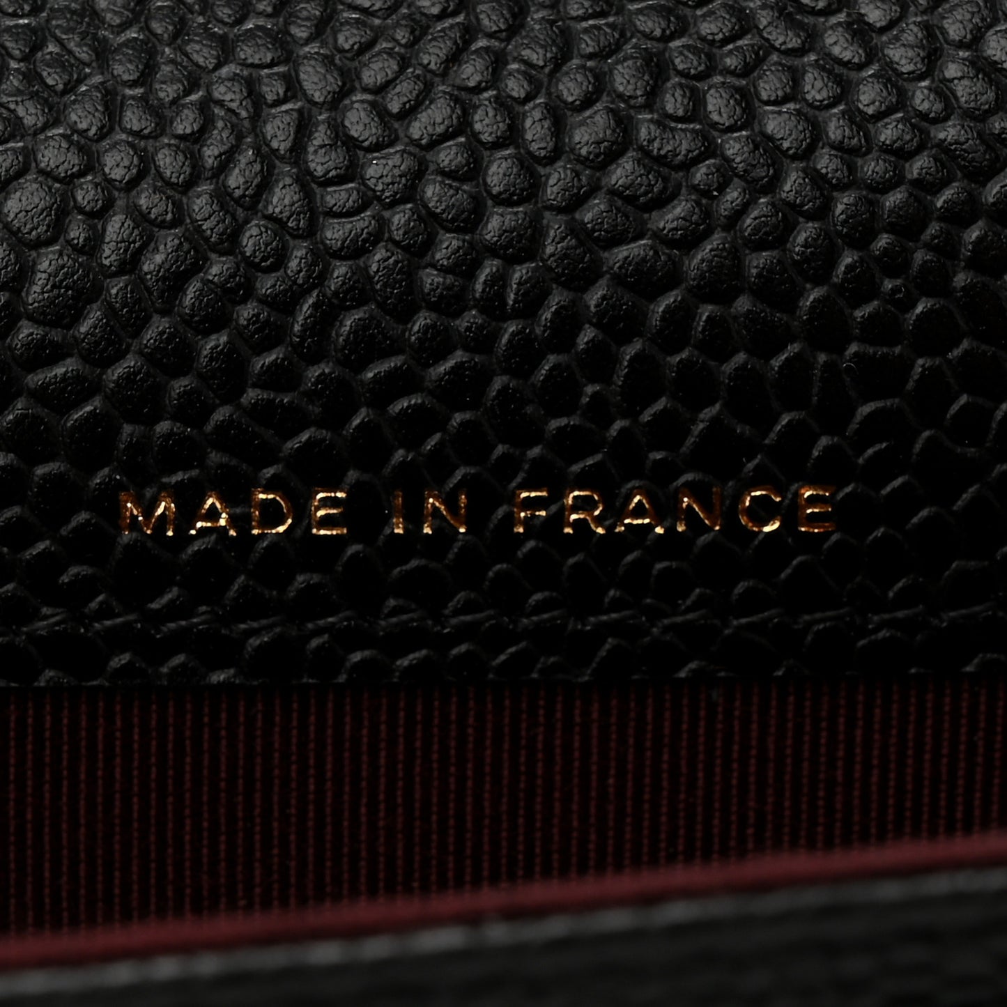 Caviar Quilted Flap Card Holder Wallet Black
