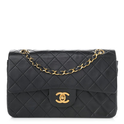 Chanel Lambskin Quilted Small Double Flap Black 1 of 17