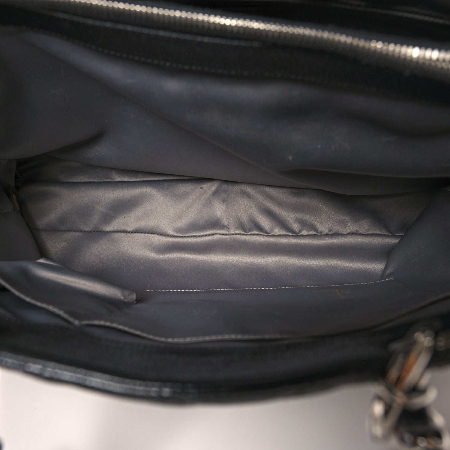 Chanel Caviar Quilted XL Grand Shopping Tote GST Black 6 of 11