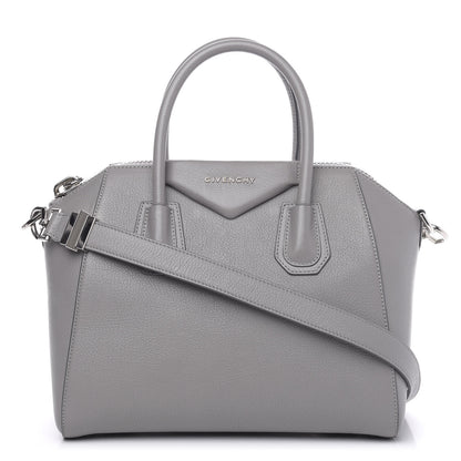 Givenchy Sugar Goatskin Small Antigona Pearl Grey 1 of 15