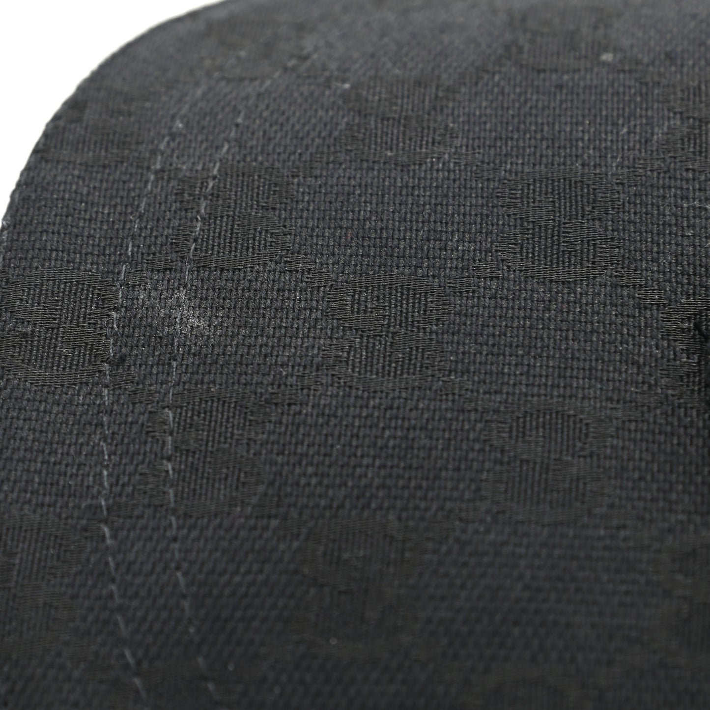 Monogram Web Baseball Hat XL Black