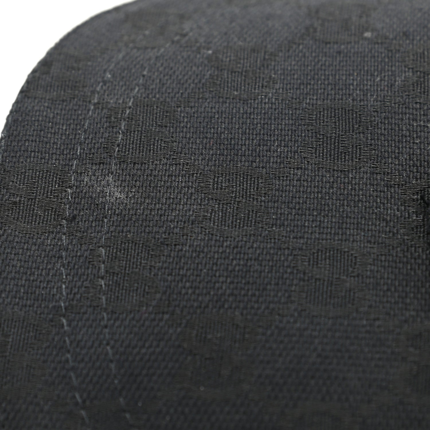 Gucci Monogram Web Baseball Hat XL Black 10 of 12
