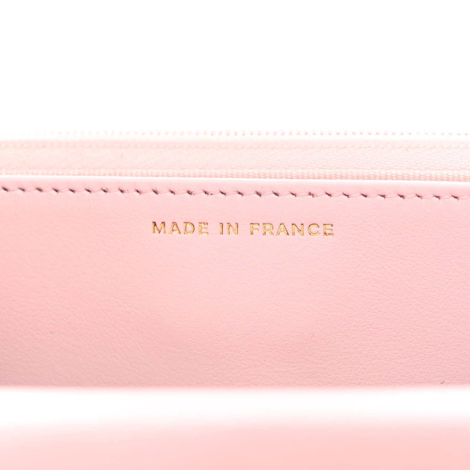 Chanel Caviar Quilted Wallet On Chain WOC Light Pink 6 of 11