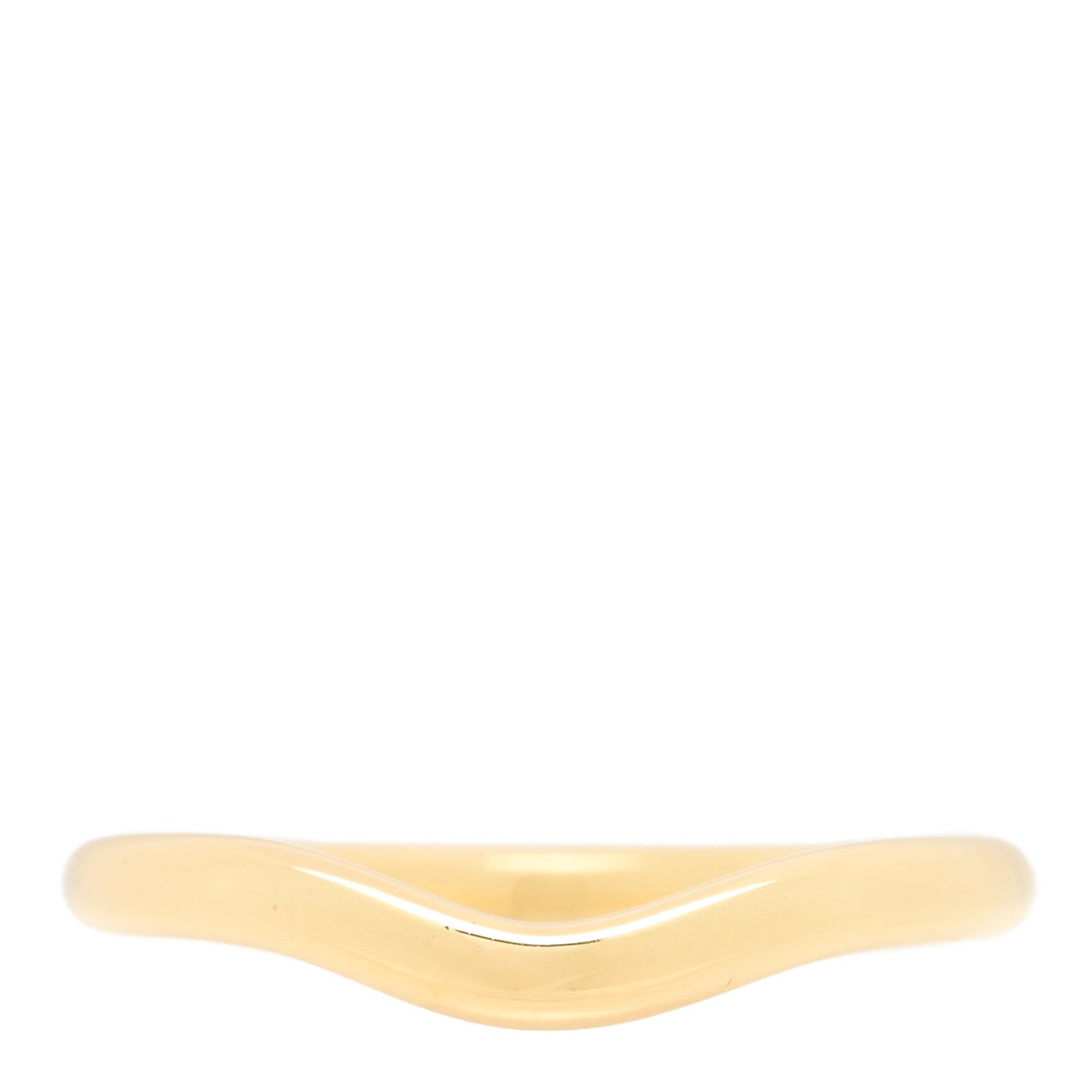 18K Yellow Gold Elsa Peretti Wedding Band Ring 49 5