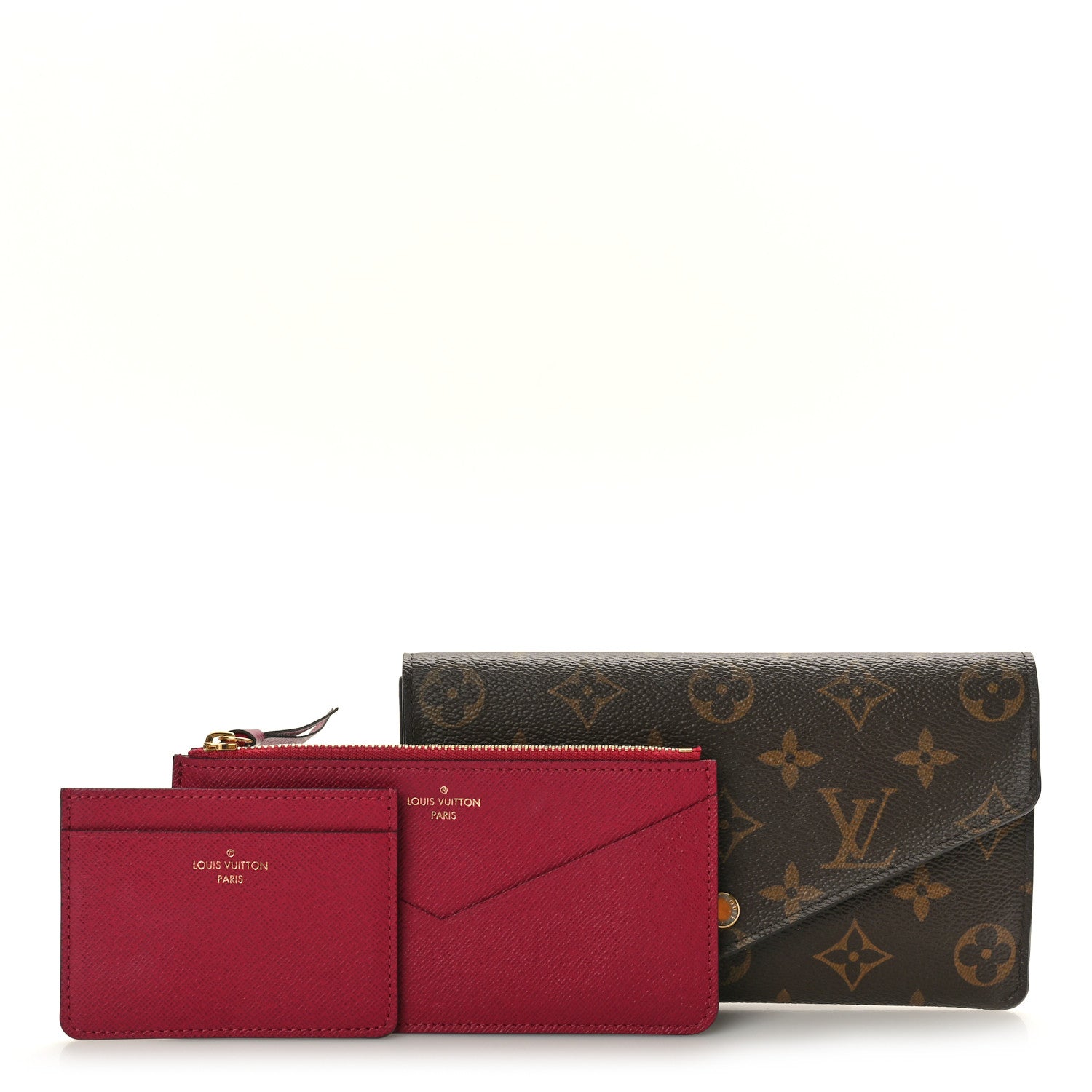 Louis Vuitton Monogram Jeanne Wallet Fuchsia 8 of 9