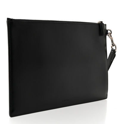 Gucci Calfskin GG Marmont Zip Pouch Black 3 of 7