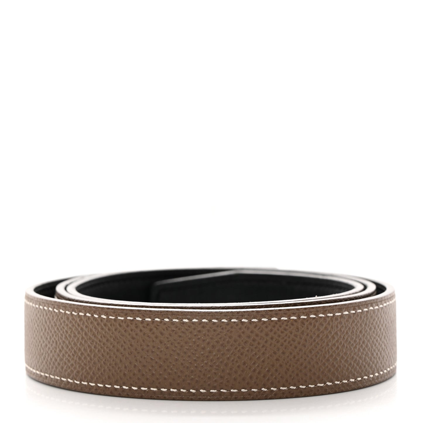 Swift Epsom 24mm Belt Strap 80 32 Black Etoupe