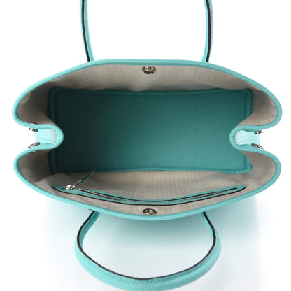 Hermes Vache Country Garden Party 30 TPM Bleu Atoll 5 of 11
