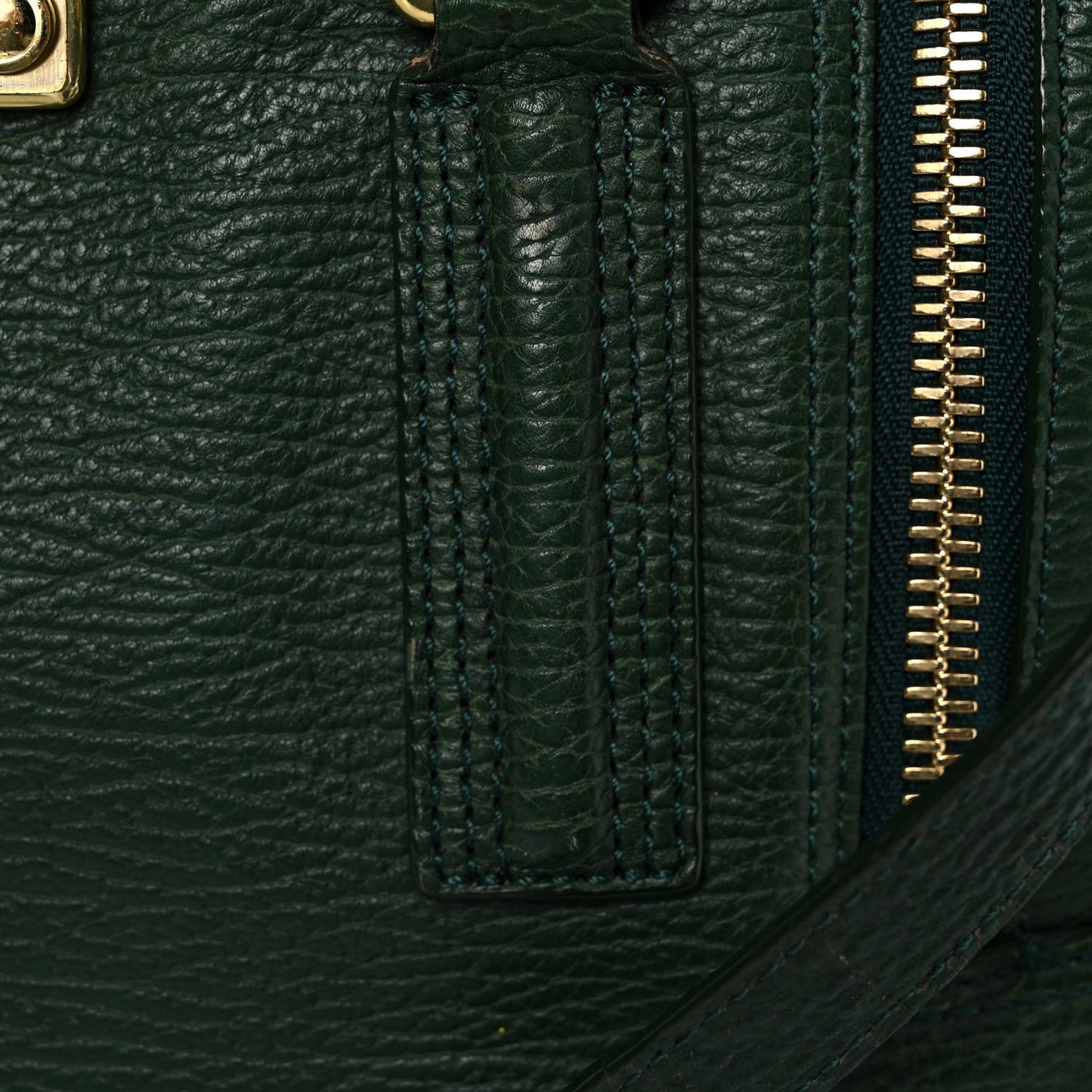 Textured Calfskin Medium Pashli Satchel Jade