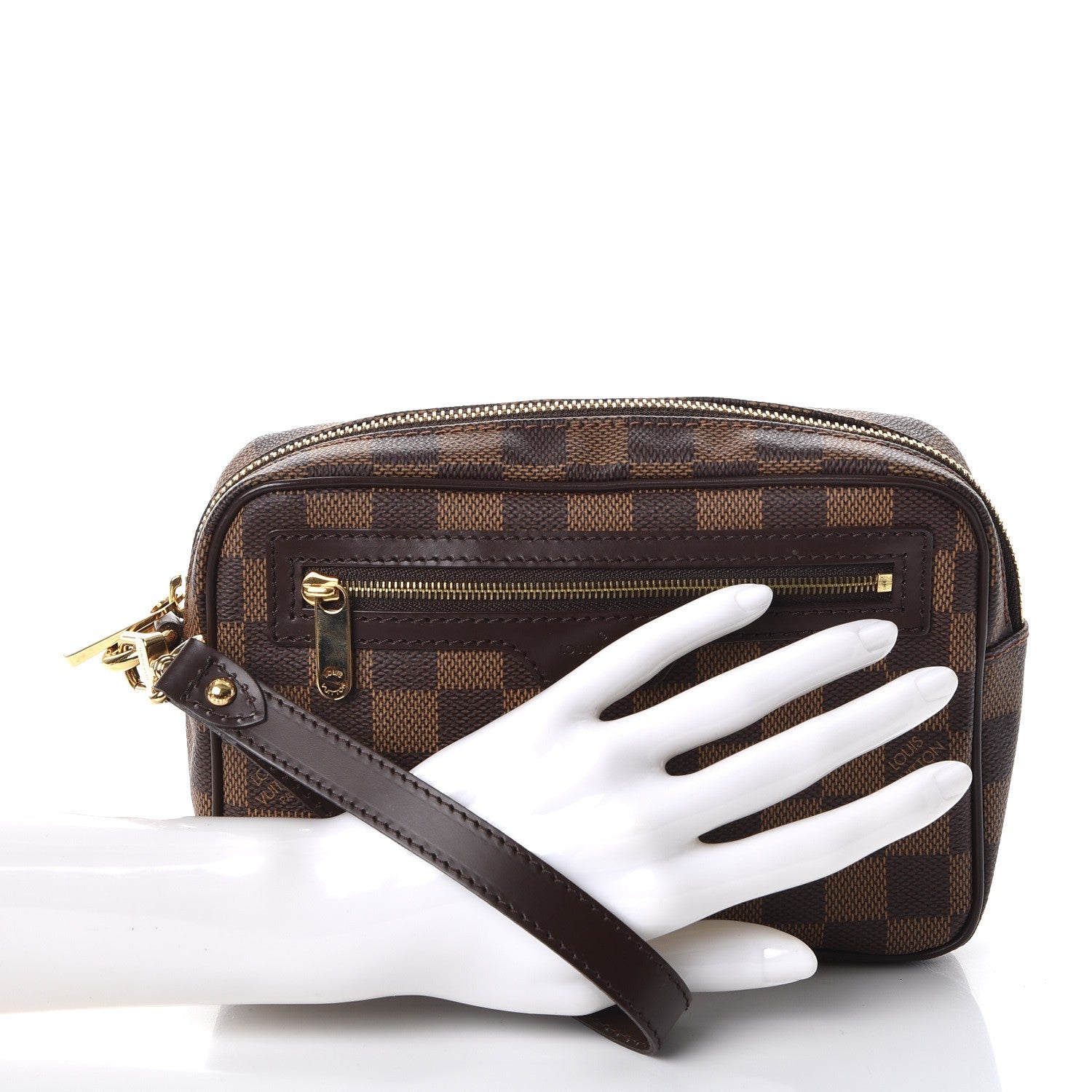 Louis Vuitton Damier Ebene Pochette Billets Macao 2 of 7