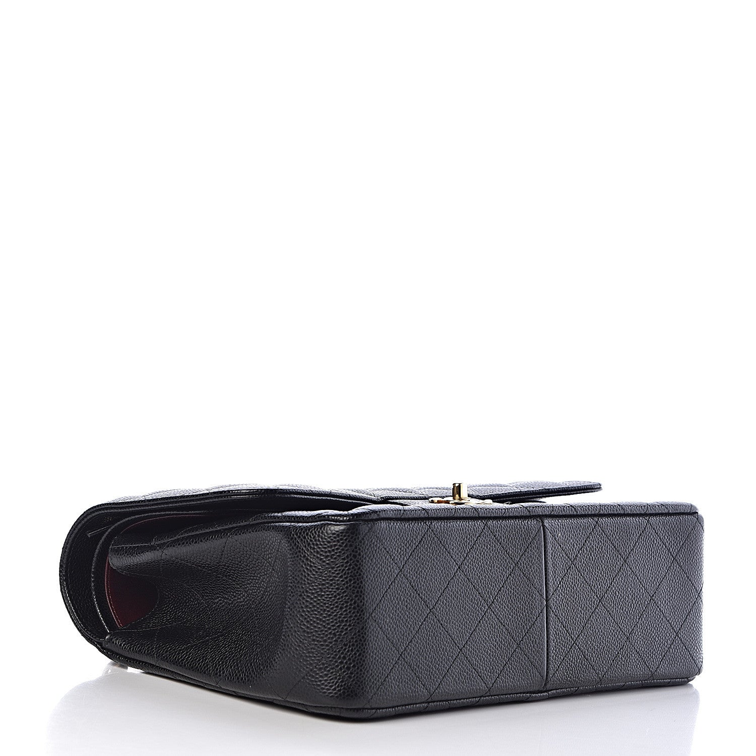 Chanel Caviar Quilted Jumbo Double Flap Black 4 of 11