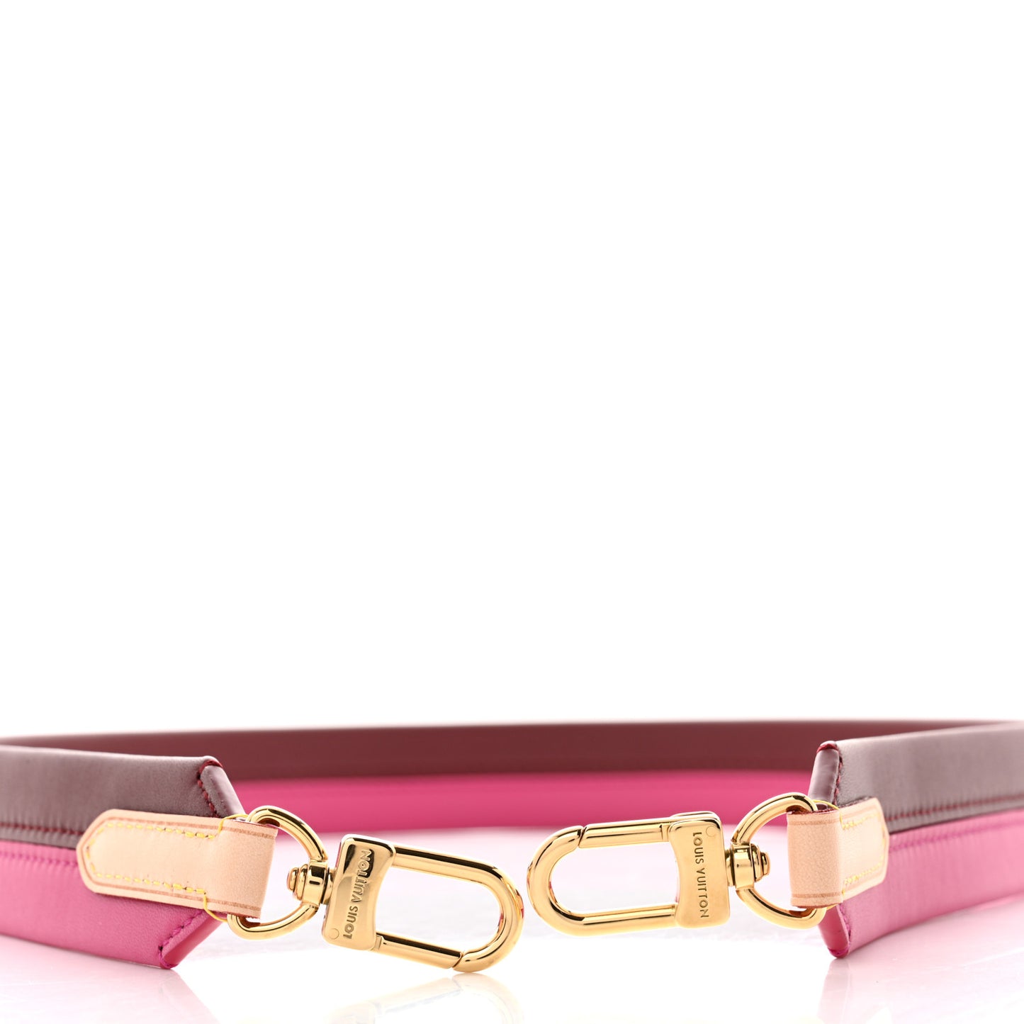 Calfskin Cluny BB Shoulder Strap Bordeaux Fuchsia