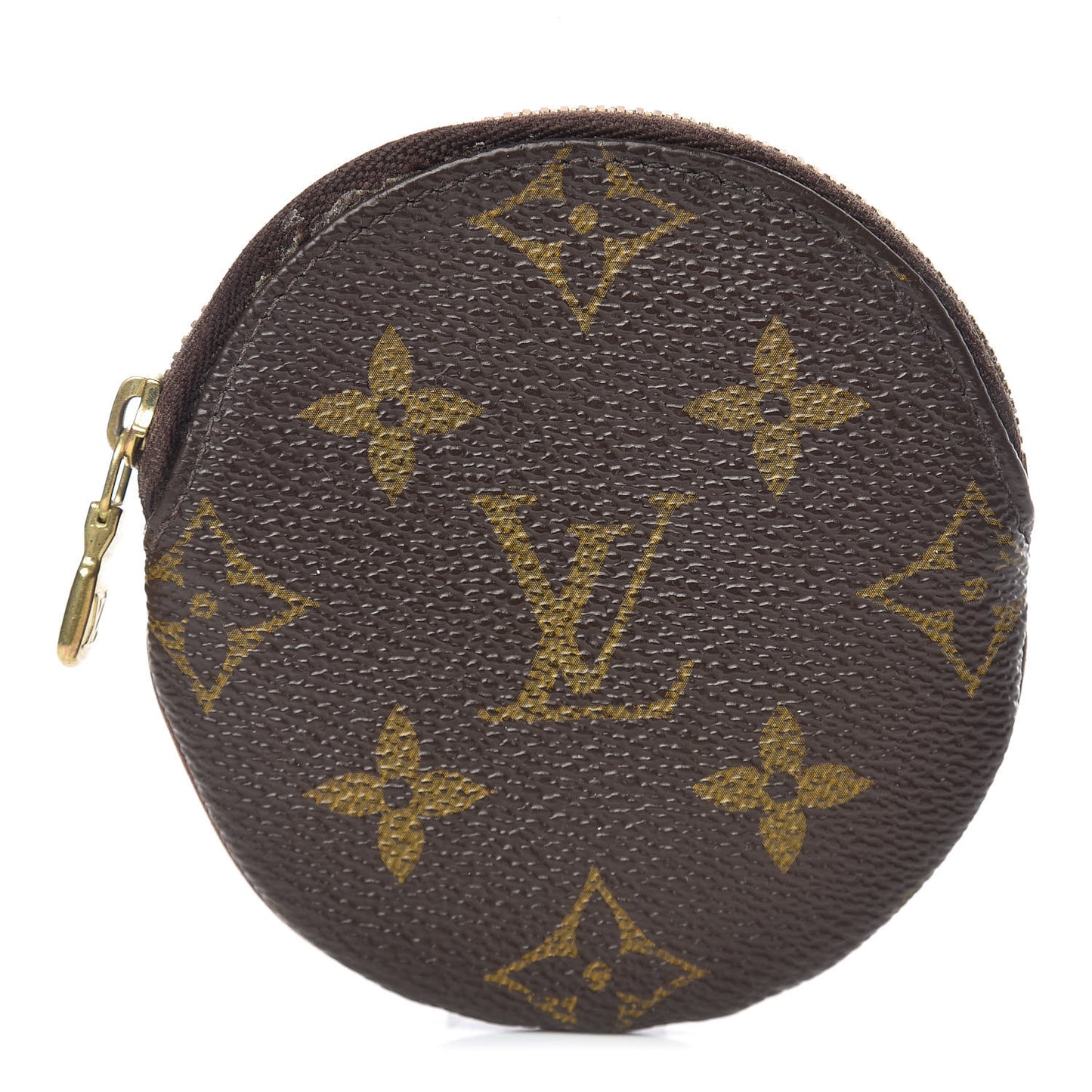 Monogram Round Coin Purse