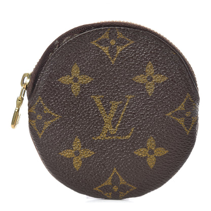 Louis Vuitton Monogram Round Coin Purse 1 of 8