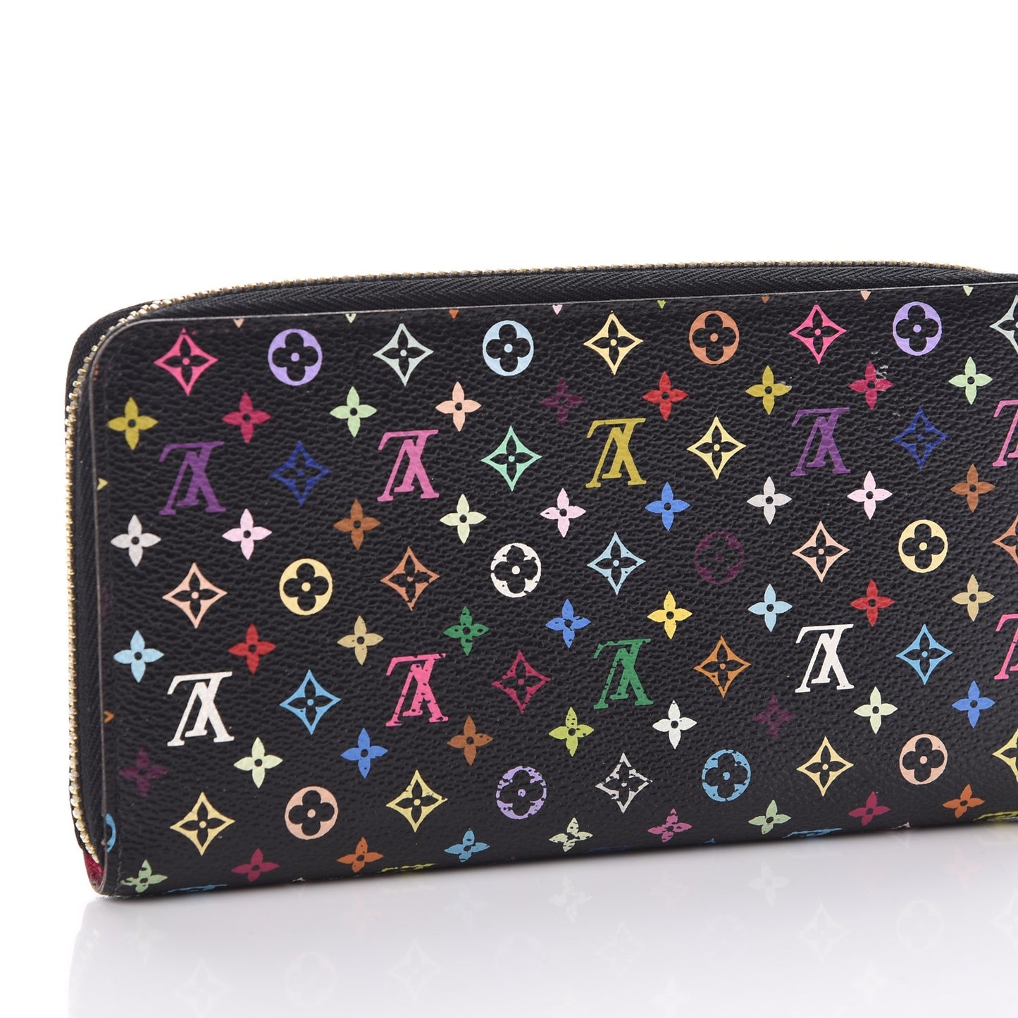 Monogram Multicolor Zippy Wallet Black Grenade