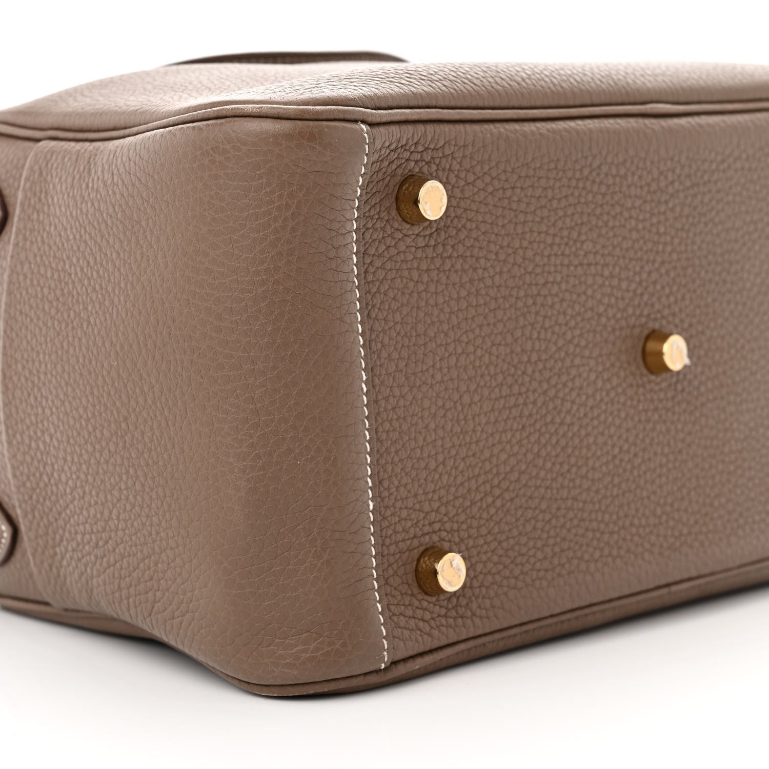 Hermes Taurillon Clemence Lindy 26 Etoupe 8 of 13