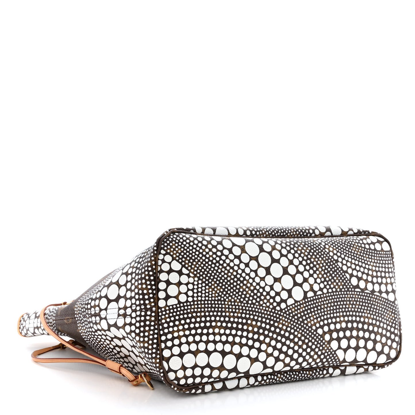 Monogram Kusama Waves Neverfull MM White