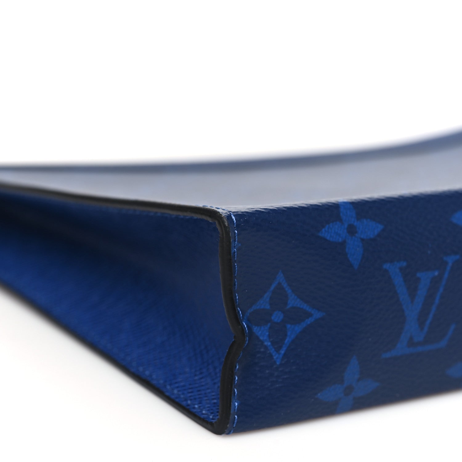 Louis Vuitton Monogram Eclipse Pochette Voyage MM Pacific Blue