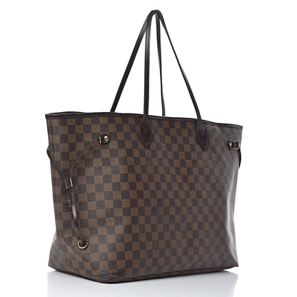 Louis Vuitton Damier Ebene Neverfull GM 3 of 24