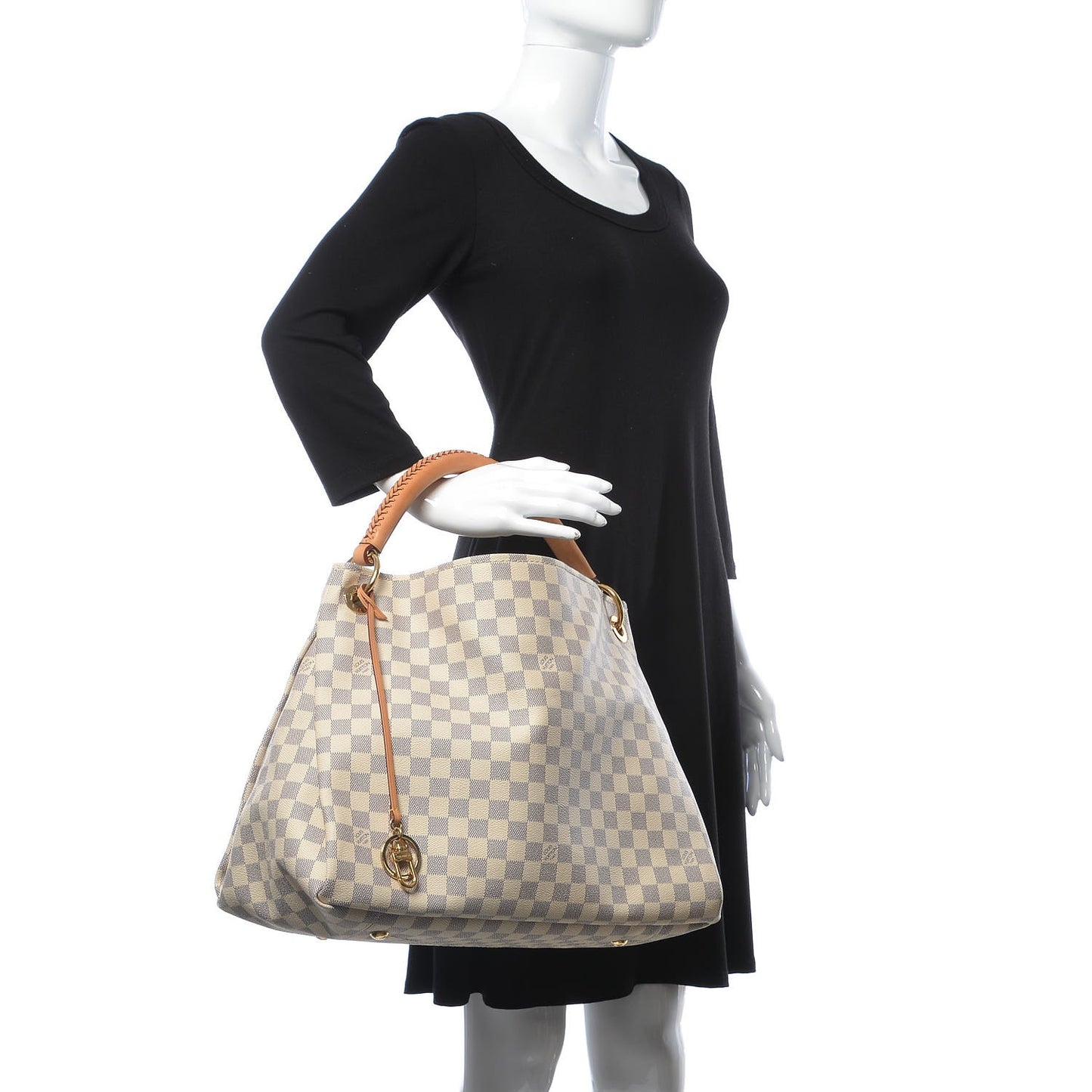 Damier Azur Artsy MM