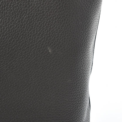 Hermes Taurillon Clemence Double Sens 36 Reversible Tote Graphite Bleu Electrique 12 of 24