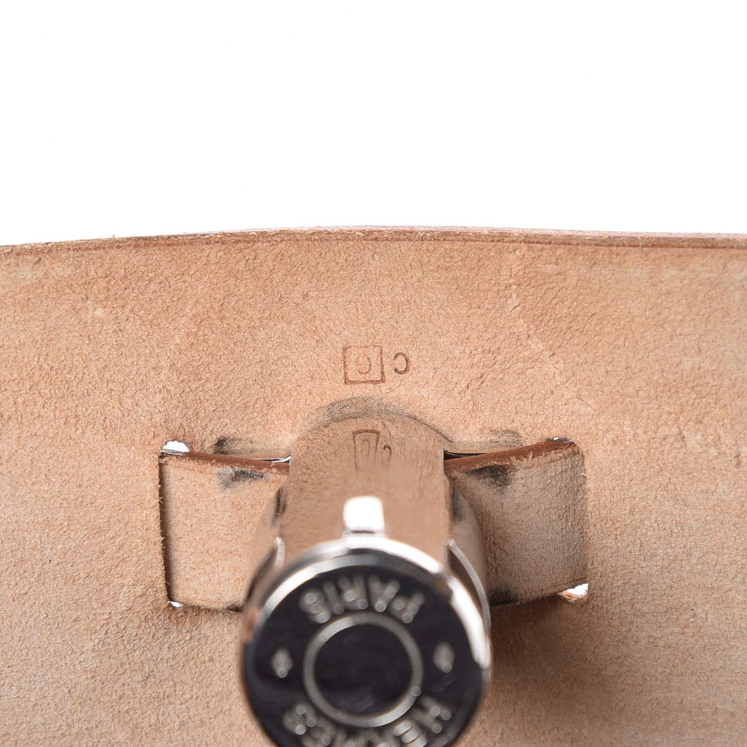Hermes Toile Vache Calfskin Herbag 30 PM Black Natural 8 of 10