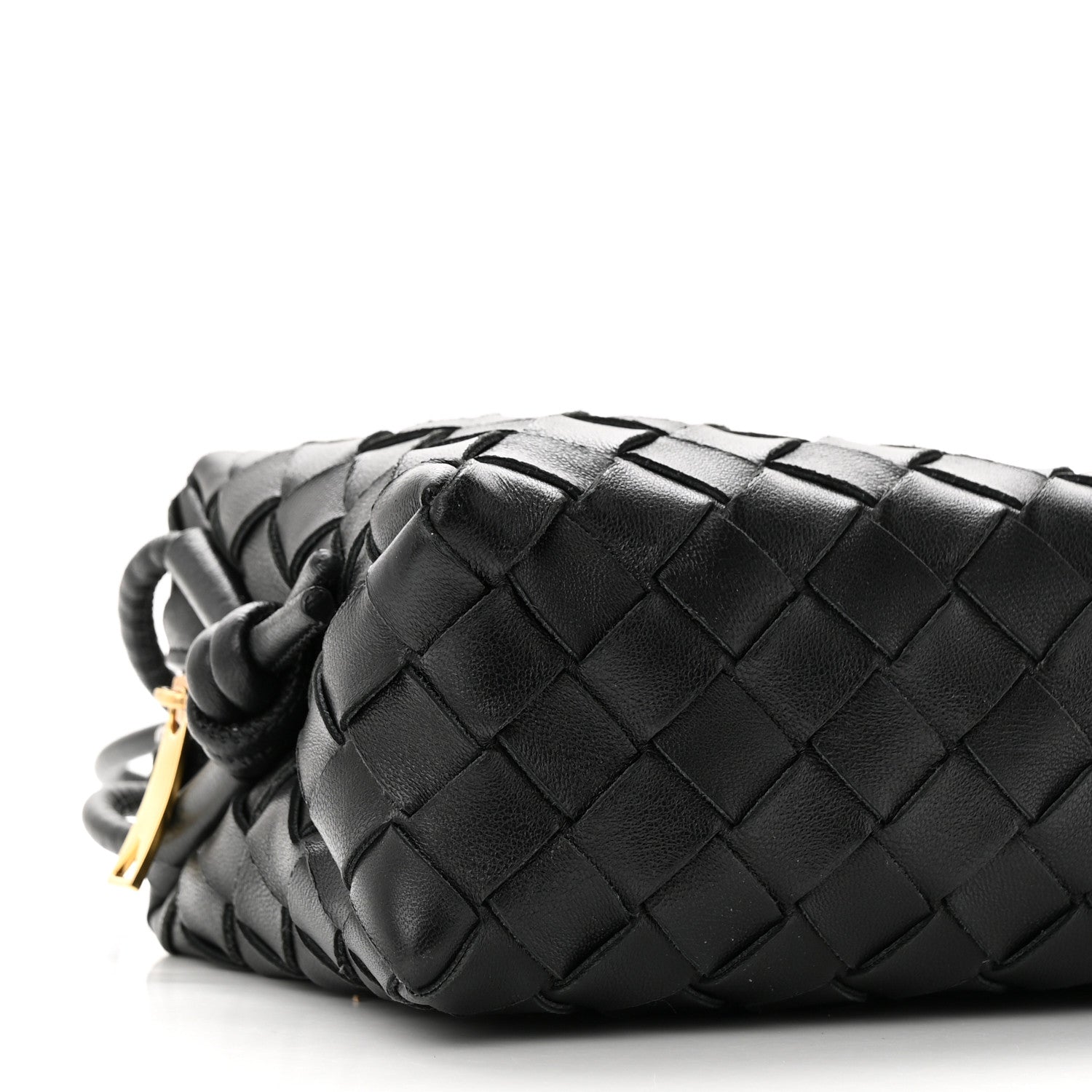Bottega Veneta Nappa Intrecciato Mini Loop Camera Bag Black 8 of 9
