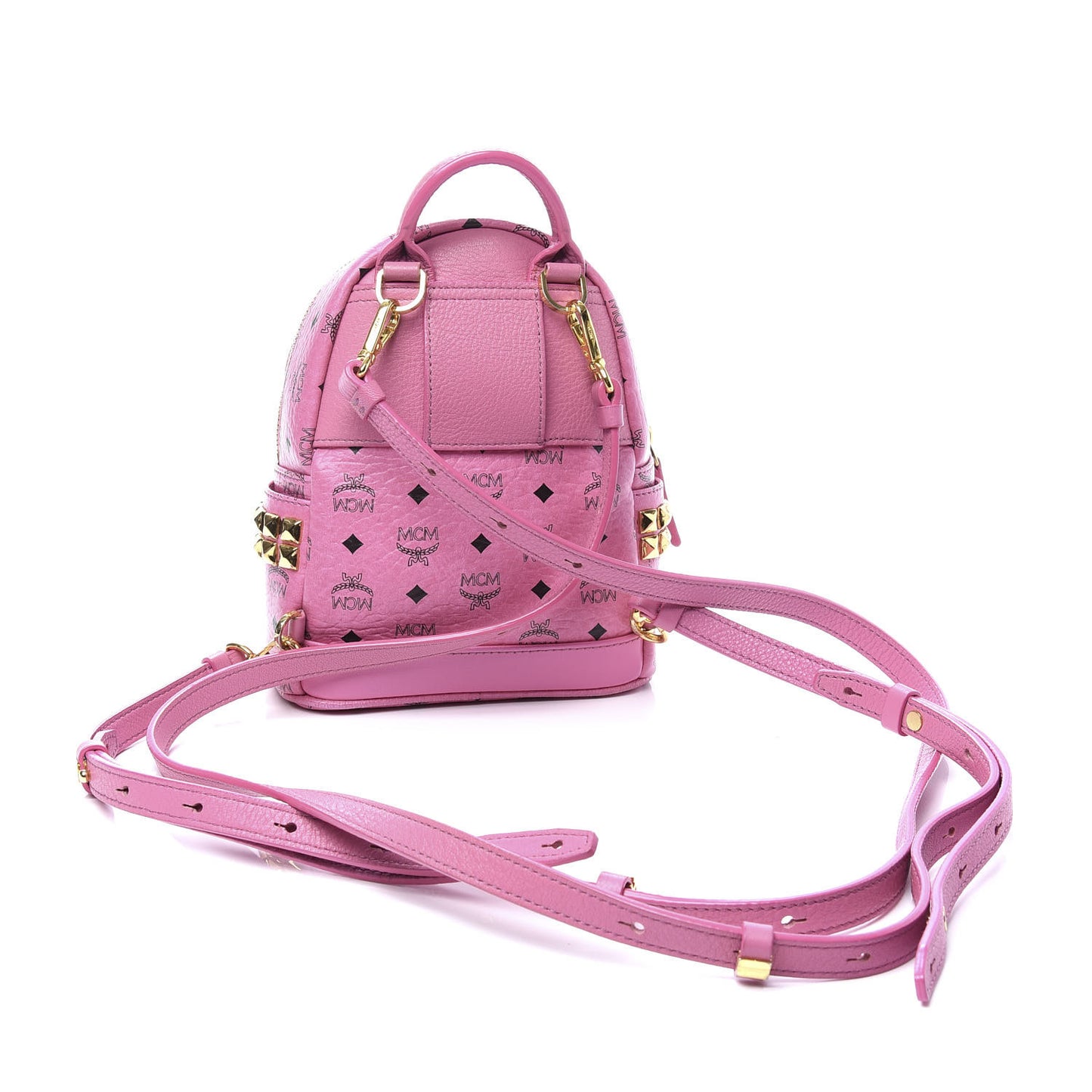 Visetos Side Stud Mini Stark Backpack Pink