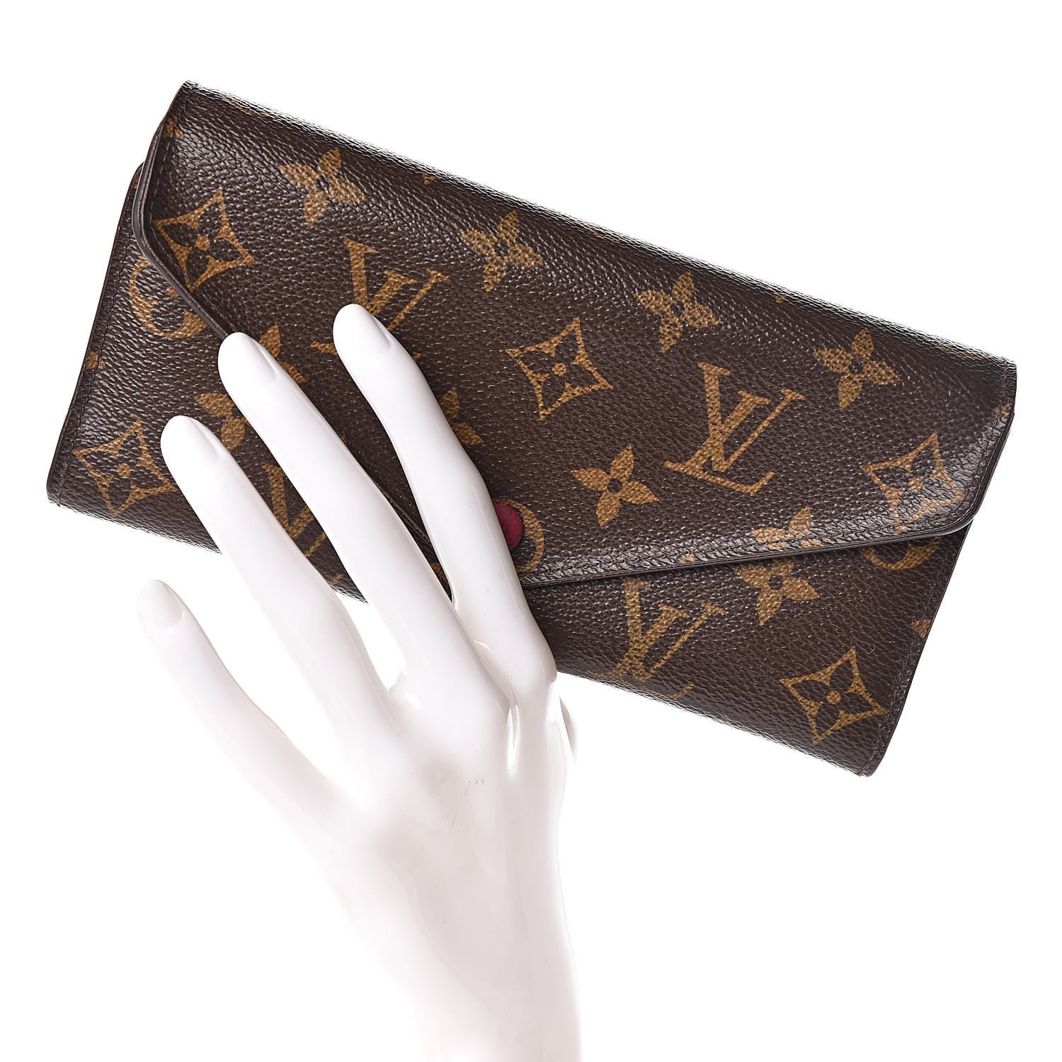 Louis Vuitton Monogram Josephine Wallet Fuchsia 3 of 11