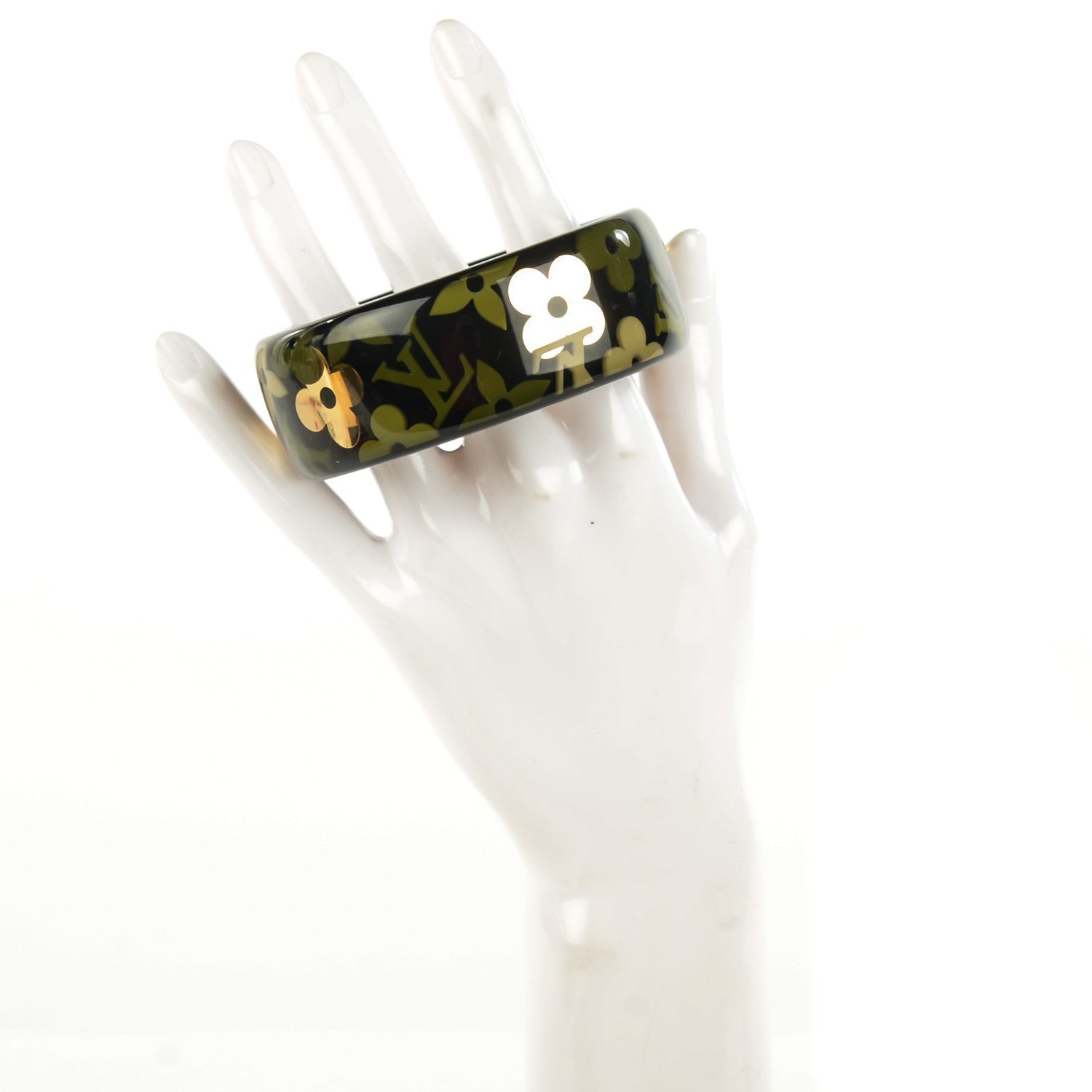 Louis Vuitton Farandole Bracelet Medium Kaki 2 of 3