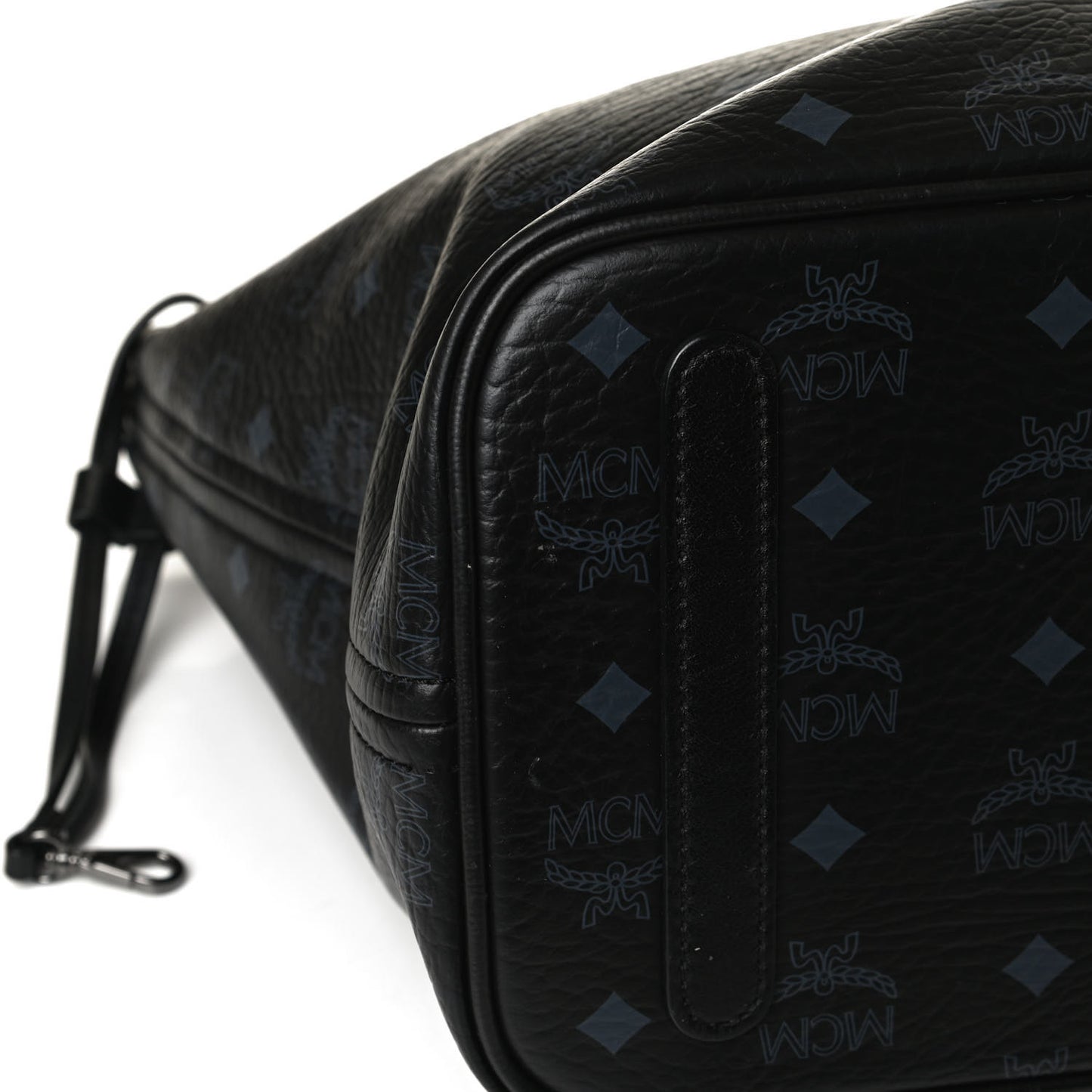 Visetos Medium Liz Reversible Shopper Tote Black