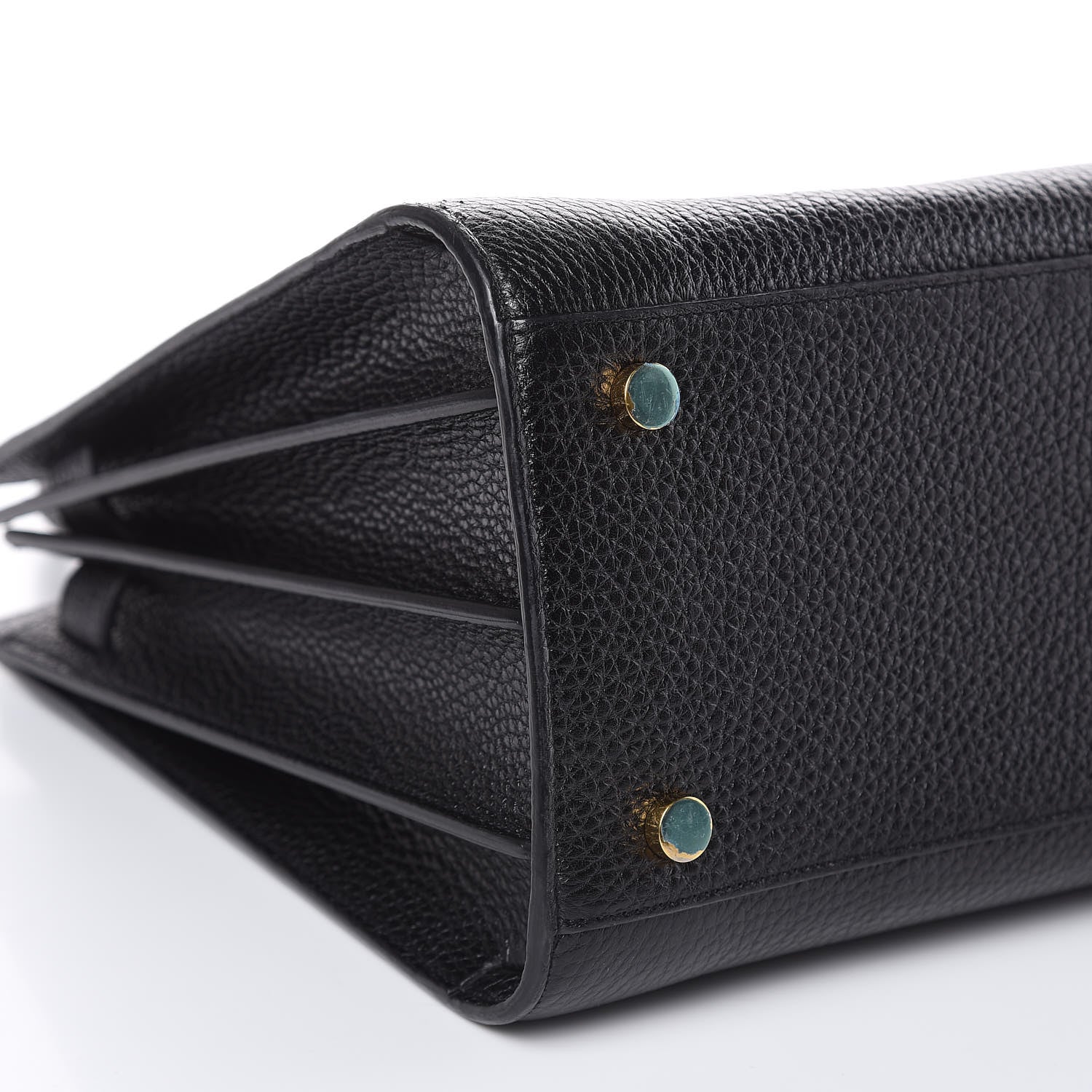 Saint Laurent Grained Calfskin Small Sac De Jour Black 9 of 10