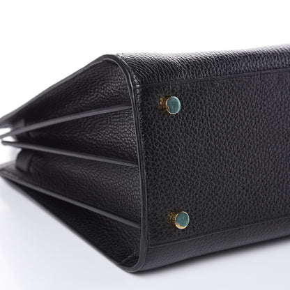 Saint Laurent Grained Calfskin Small Sac De Jour Black 9 of 10