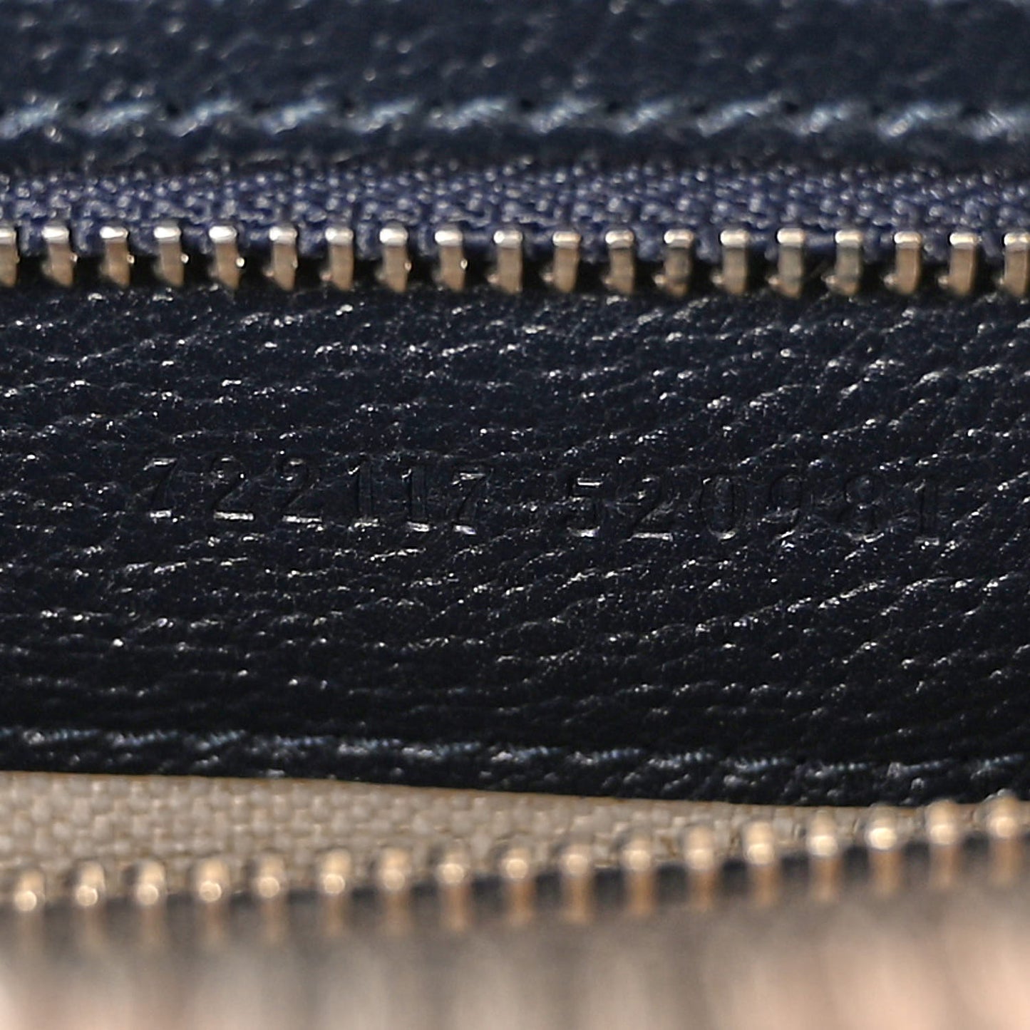 GG Supreme Monogram Textured Dollar Calfskin Web Studded Mini Ophidia Flap Shoulder Bag Beige Blue