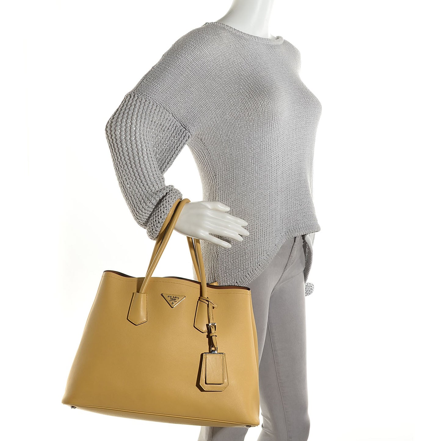 Soft Calf Double Bag Ginestra
