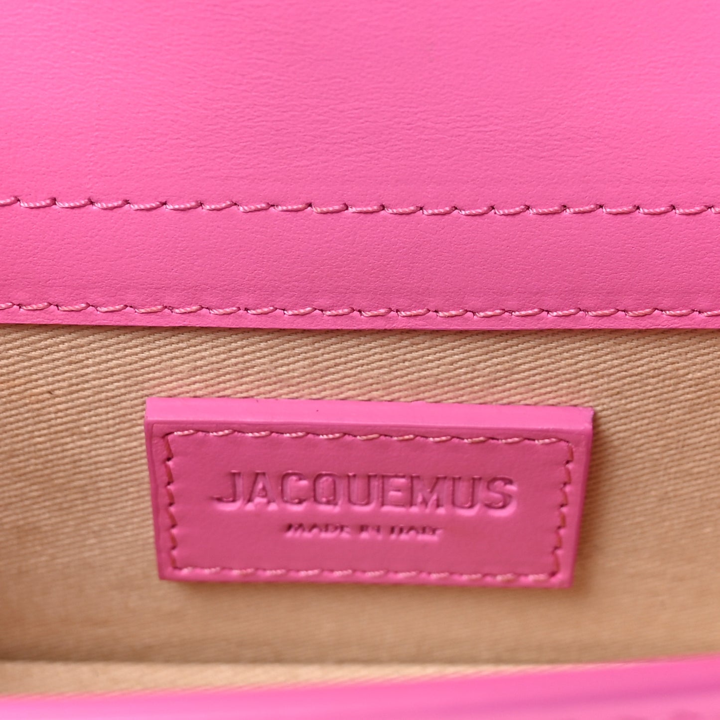 Smooth Calfskin Le Bambino Pink
