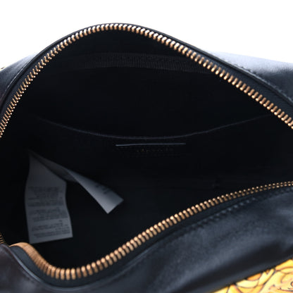 Versace Nappa Quilted Barocco Print Small Camera Bag Black 7 of 11