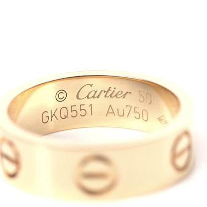 Cartier 18K Yellow Gold 5.5mm LOVE Ring 50 5.25 4 of 4