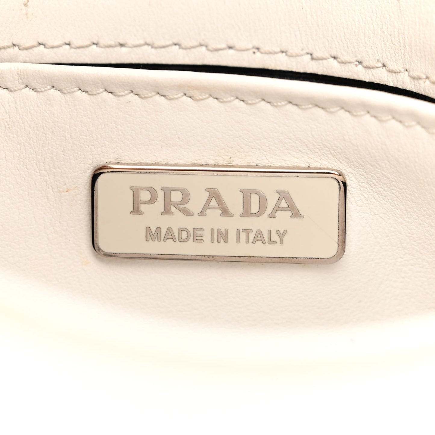 Spazzolato Cleo Flap Shoulder Bag White