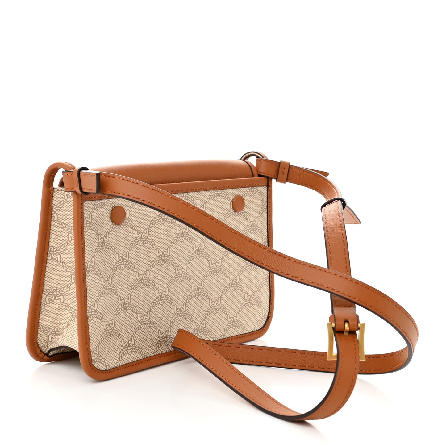 Lauretos Nappa Small Himmel Crossbody Oatmeal