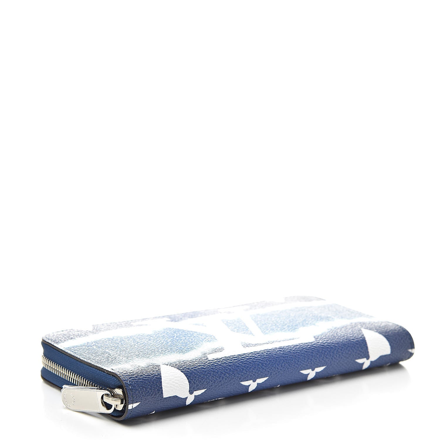 Louis Vuitton Monogram Escale Zippy Wallet Blue 4 of 7